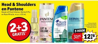 Kruidvat Head & shoulders en pantene aanbieding