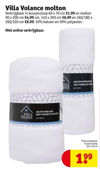 Kruidvat Villa volance molton aanbieding