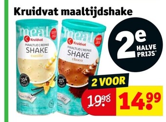 Kruidvat Kruidvat maaltijdshake aanbieding