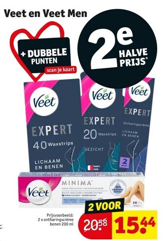 Kruidvat Veet en veet men aanbieding