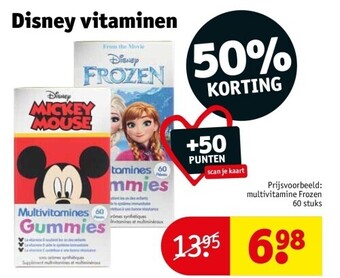 Kruidvat Disney vitaminen aanbieding