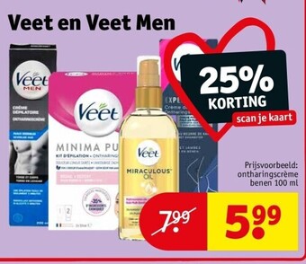 Kruidvat Veet en veet men aanbieding