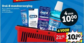 Kruidvat Oral-b mondverzorging aanbieding