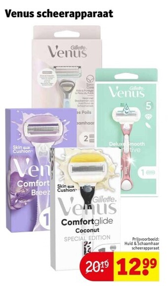 Kruidvat Venus scheerapparaat aanbieding