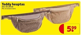 Kruidvat Teddy heuptas 32 x 15 x 8 cm aanbieding