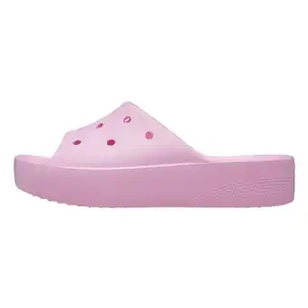 Decathlon Vrouwenslippers crocs classic platform aanbieding