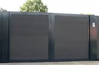 Poort Mariakerke 300 x 175 cm met palen