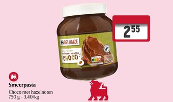 Delhaize Smeerpasta 750 g aanbieding