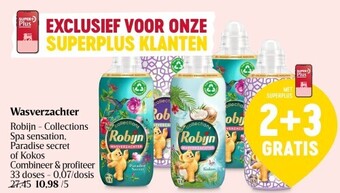 Delhaize Wasverzachter aanbieding