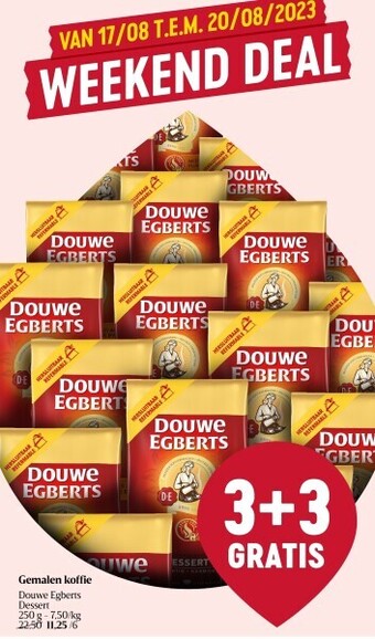 Delhaize Gemalen koffie aanbieding