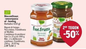 Delhaize Bioconfituur, -smeerpasta of -honing aanbieding