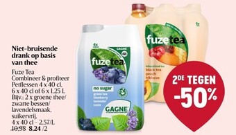 Delhaize Niet-bruisende drank op basis van thee aanbieding