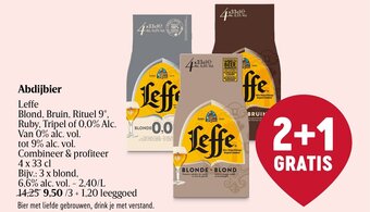 Delhaize Abdijbier aanbieding