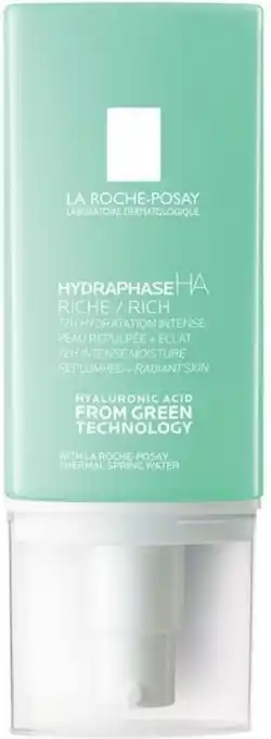 La roche-posay hydraphase ha rijk - dagcrème - voor normale tot droge huid - 50ml