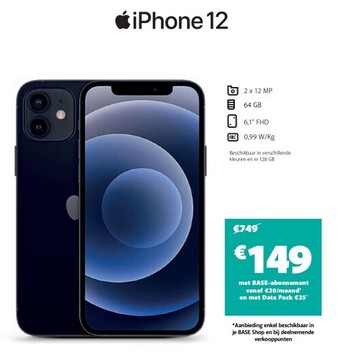 Base Iphone 12 aanbieding