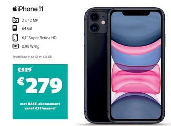 Base Iphone 11 aanbieding