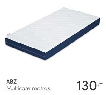 Baby & Tiener Abz multicare matras aanbieding