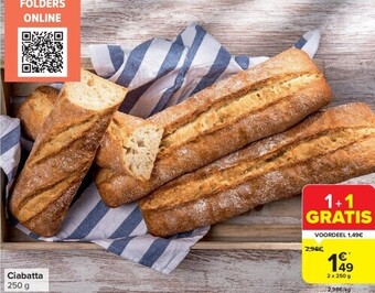 Carrefour Ciabatta aanbieding