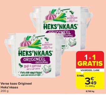 Carrefour Verse kaas origineel heks’nkaas aanbieding