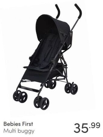 Baby & Tiener Bebies first multi buggy aanbieding