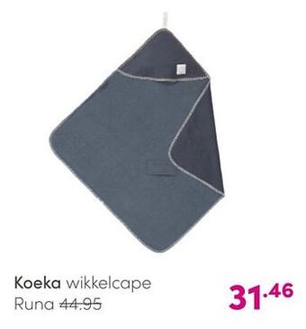 Baby & Tiener Koeka wikkelcape runa aanbieding