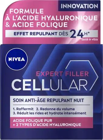 Bol.com Nivea cellular anti-age - nachtcrème - 50 ml aanbieding