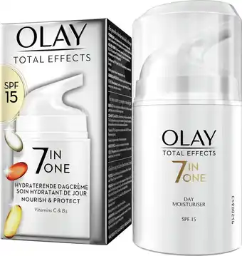 Olay total effects 7in1 hydraterende dagcrème - spf15 en niacinamide - 50ml