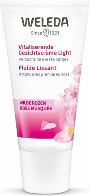 Bol.com Weleda wilde rozen vitaliserende gezichtscrème light aanbieding