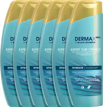 Bol.com Dermaxpro by head & shoulders - hydrateert - anti-roos shampoo - voor droog haar & droge hoofdhuid - voordeelverpakking 6 x 2 aanbieding