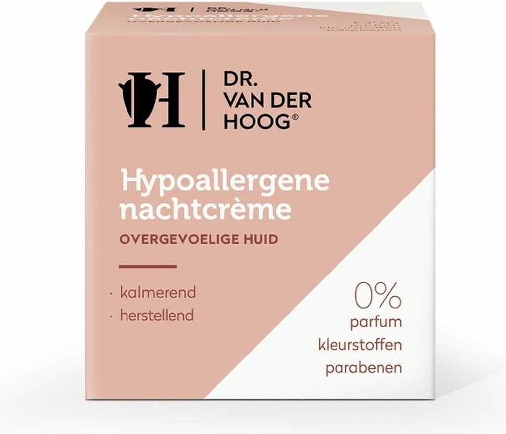 Bol.com Dr. van der hoog hypoallergene nachtcrème 50 ml aanbieding