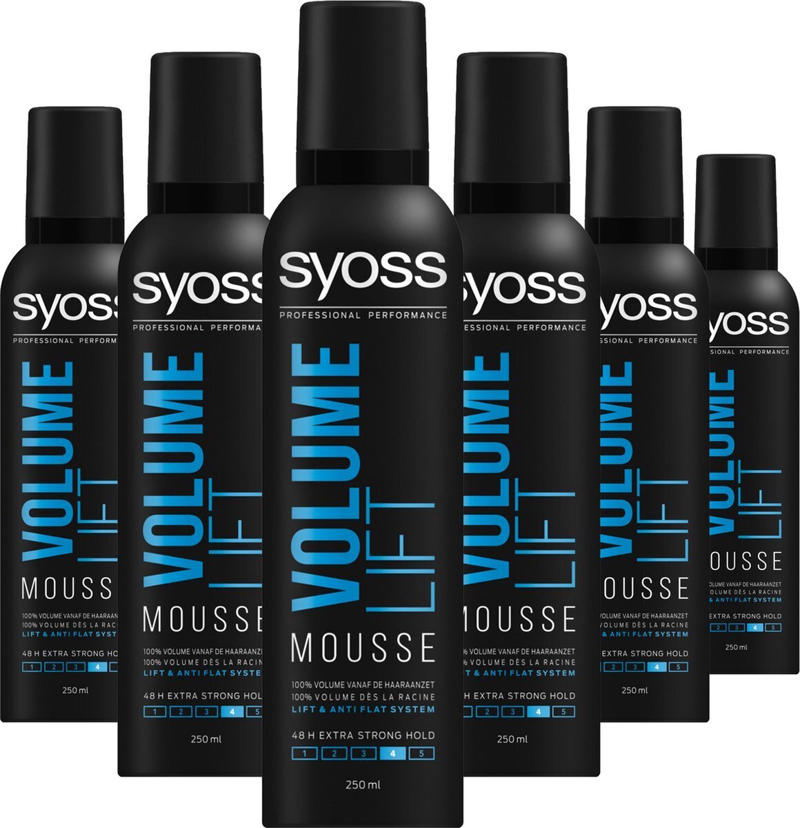 Syoss volume lift stylingmousse haarmousse haarstyling
