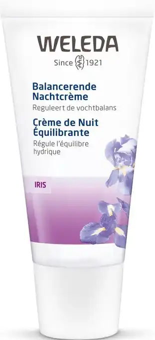 Weleda iris balancerende nachtcrème