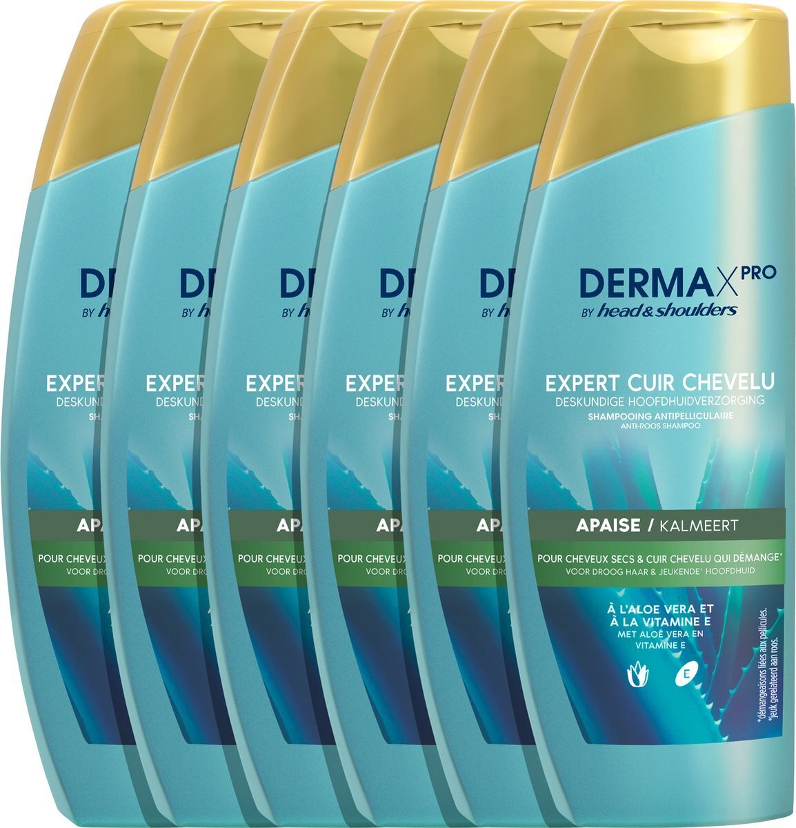 Dermaxpro by head & shoulders kalmeert antiroos shampoo droge
