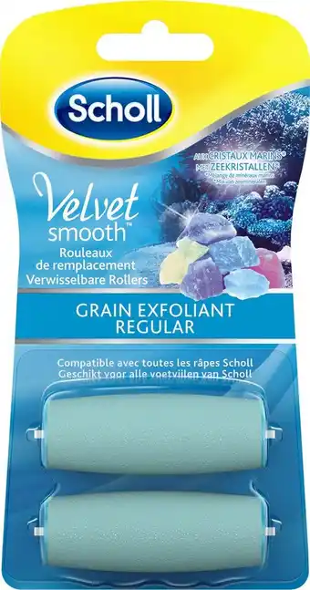 Bol.com Scholl velvet smooth - navulling eeltverwijderaar - regular - voetvijl - 2 stuks aanbieding