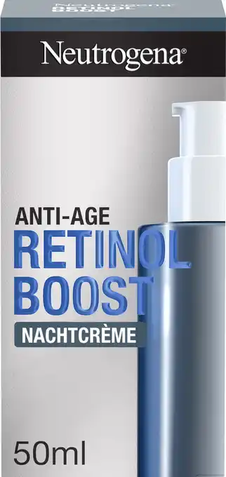 Bol.com Neutrogena retinol boost nachtcrème, anti-veroudering gezichtsverzorging met retinol, mirtebladextract & hyaluronzuur, 1x50ml aanbieding
