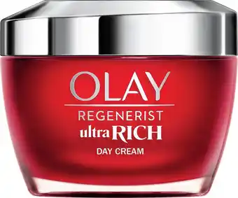Bol.com Olay regenerist ultra rich dagcrème - vitamine b3 peptide en sheaboter - 50ml - droge huid aanbieding