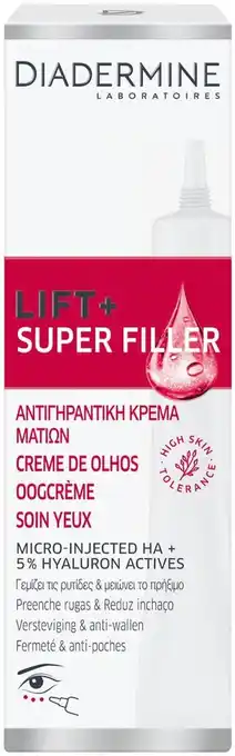 Diadermine lift+ superfiller oogcreme 15ml