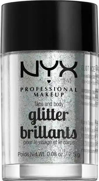 Face & body glitter - ice