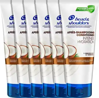 Bol.com Head & shoulders intense hydration - anti-roos - conditioner - verhoogde anti-roos bescherming - 6 x 220ml aanbieding