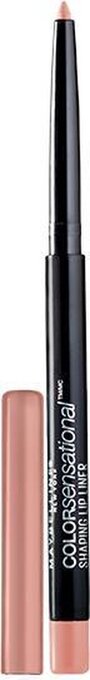 Bol.com Maybelline - color sensational shaping lip liner - 10 nude whisper - lippenpotlood aanbieding