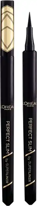 Bol.com L’oréal paris superliner perfect slim - intense black - zwarte pen eyeliner - 4.7 ml aanbieding