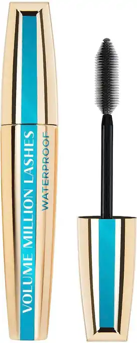 Bol.com L’oréal paris volume million lashes - waterproof mascara - zwart - 10.7 ml aanbieding