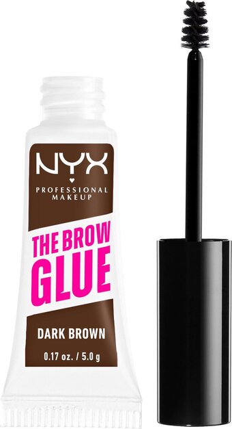 Bol.com Nyx professional makeup brow glue stick brown bruin 7ml aanbieding