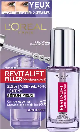 Bol.com L’oréal paris revitalift filler oog serum - 20 ml aanbieding