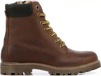 Develab jongens veterboots - 41073 - cognac - maat 26