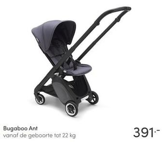 Baby & Tiener Bugaboo ant vanaf de geboorte aanbieding