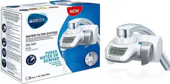 Bol.com Brita on tap faucet filtration system - uitstekend smakend gefilterd water - inclusief 1 brita on tap kraanfilter - 600 liter aanbieding