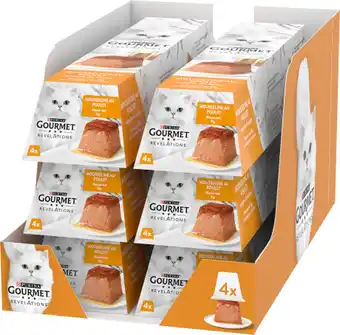 Bol.com Gourmet revelations mousse - kattenvoer natvoer - kip - 24 x 57 g aanbieding