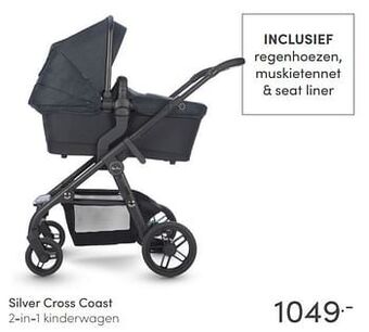 Baby & Tiener Silver cross coast 2-in-1 kinderwagen aanbieding