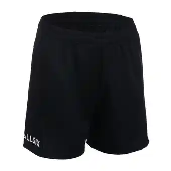 Decathlon Volleybalshort voor heren vs training zwart aanbieding